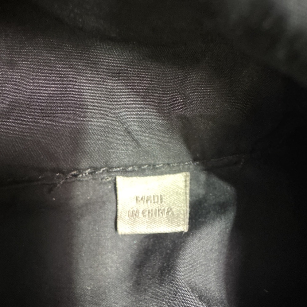 Vince Hooded Utility Field Jacket Navy 100% Cotton Full Zip Size S - Picture 7 of 11